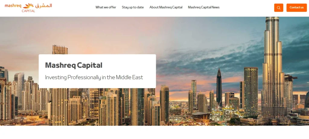 Wealth Management Company - Mashreq Capital (DIFC) Ltd.