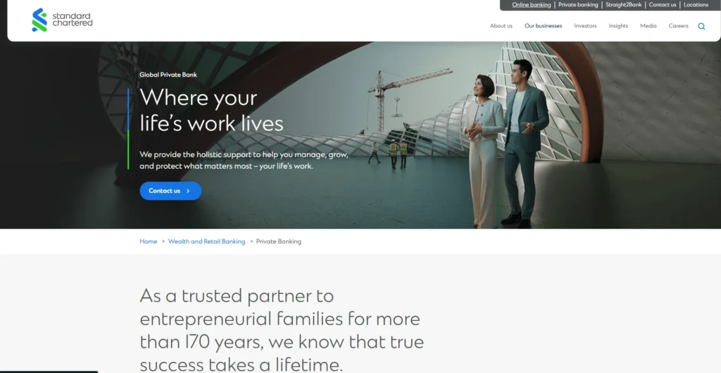 Wealth Management Company - Standard Chartered Private Bank