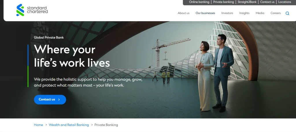 Wealth Management Company - Standard Chartered Private Bank