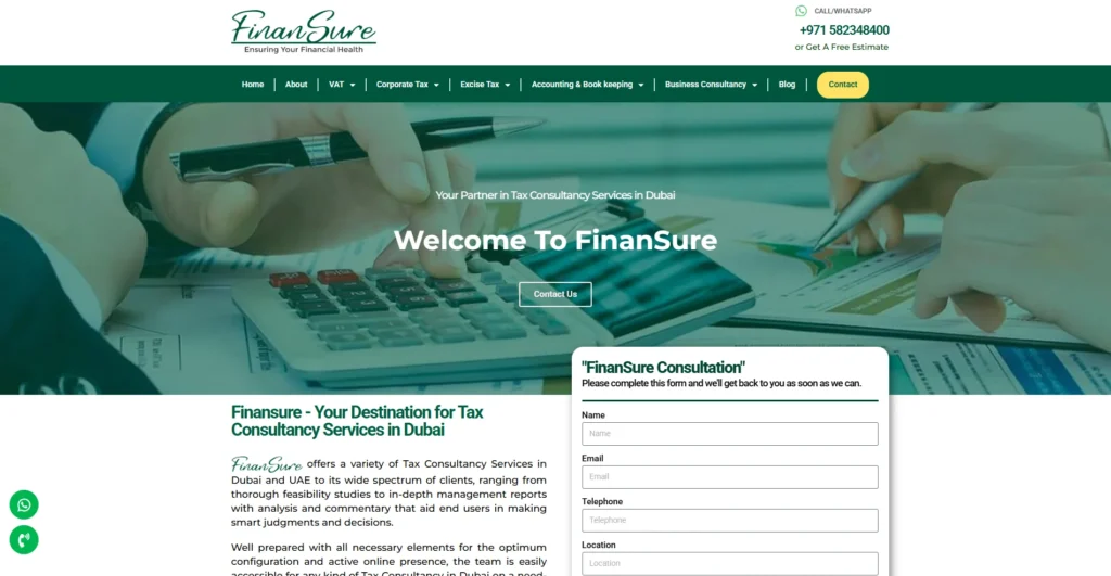 Financial Advisor in Dubai - FinanSure