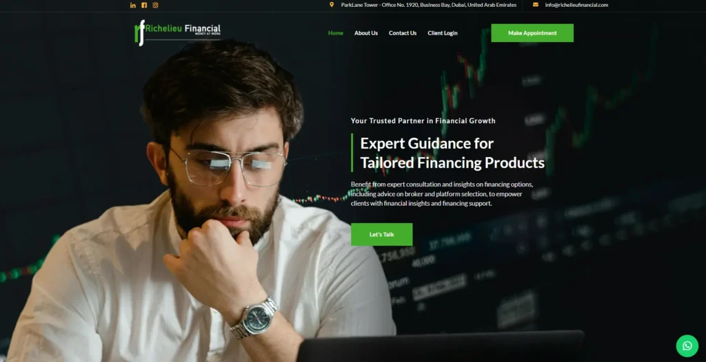Financial Advisor in Dubai - Richelieu Financial LLC