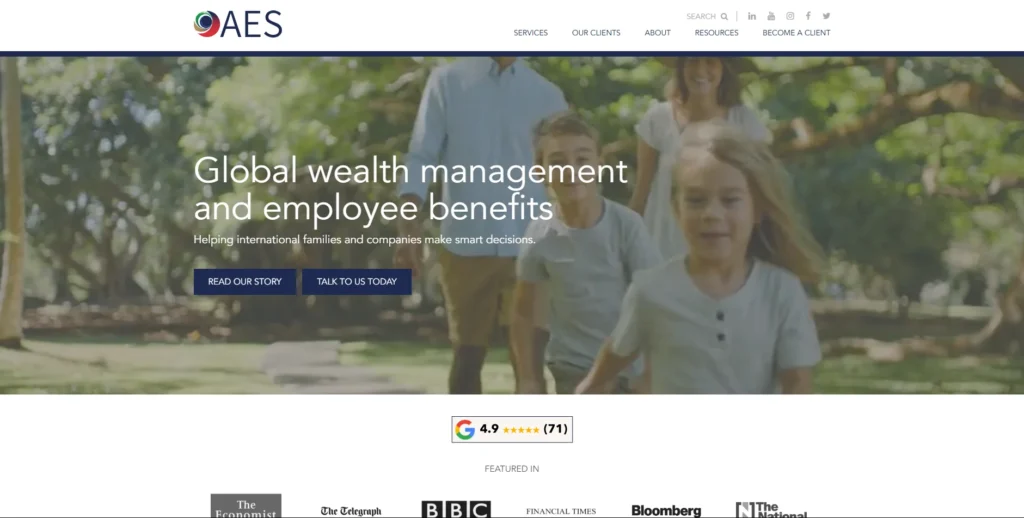 Financial Advisor in Dubai - AES International