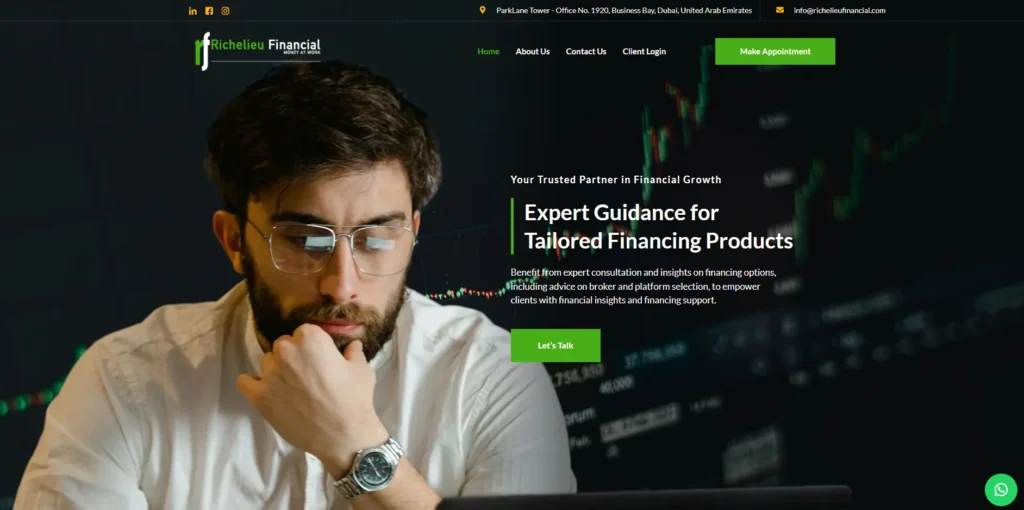Financial Advisor in Dubai - Richelieu Financial LLC