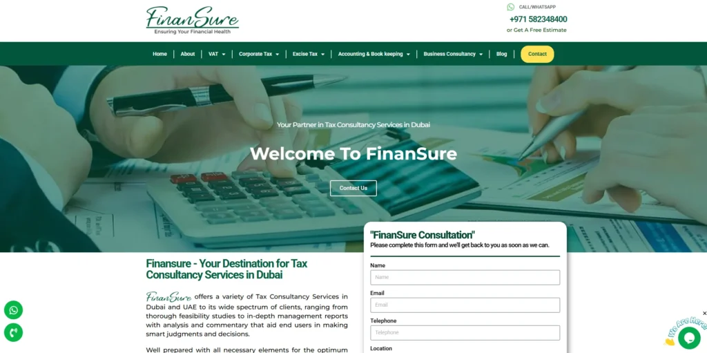 Financial Advisor in Dubai - FinanSure